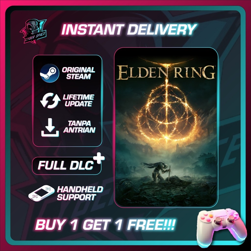 [BONUS 1 GAME] ELDEN RING PC Original / Main Akun Sendiri / Bebas Antri | 1245620