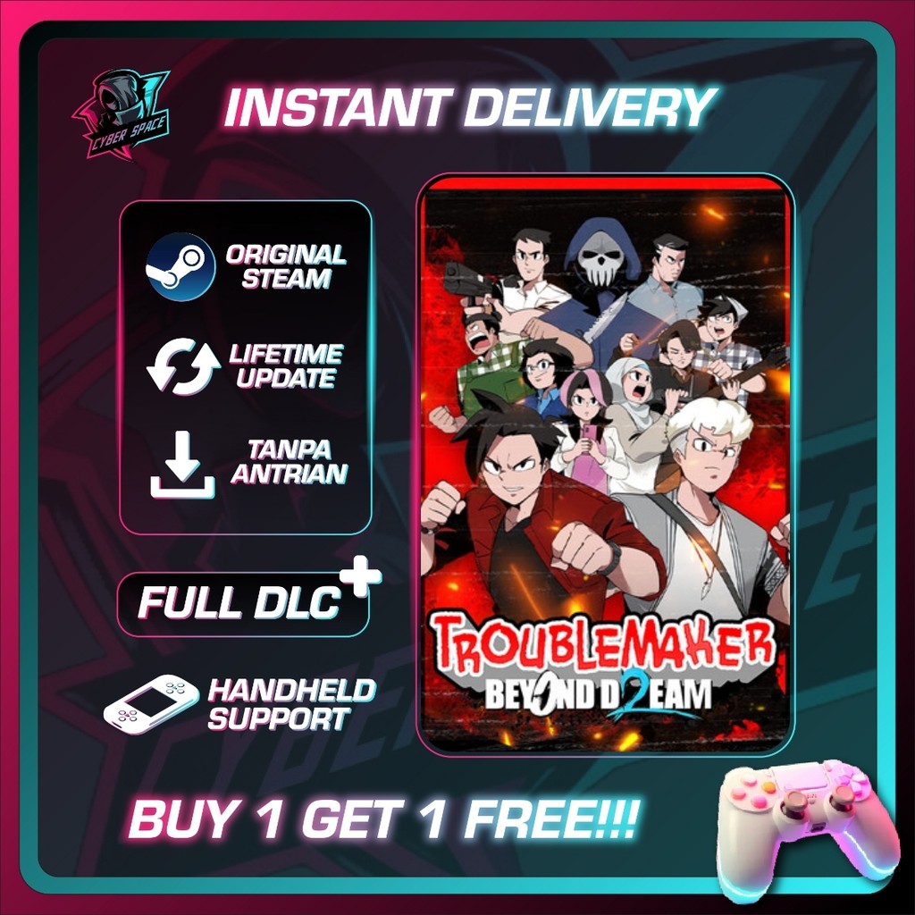 [BONUS 1 GAME] Troublemaker 2: Beyond Dream PC Original / Main Akun Sendiri / Bebas Antri | 2479770
