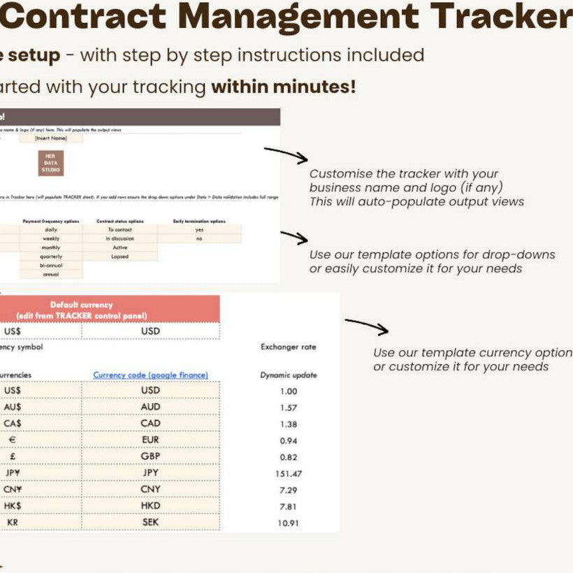 The Contract Management Tracker Report - manage your contracts efficiently in one place