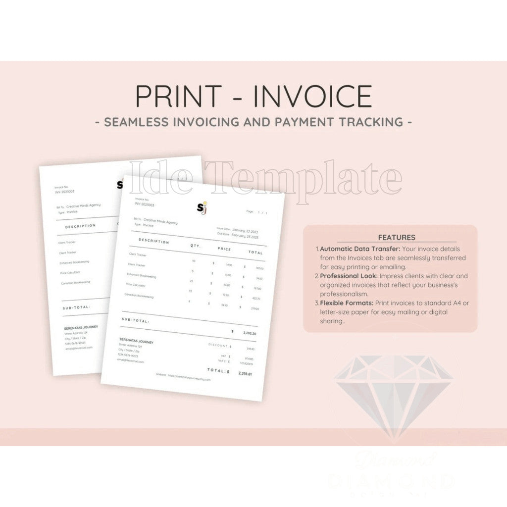 (81) Invoice Tracker & Payment Manager with Invoice Generator , Invoice, Client Payments and Dashboard , Small Business Spreadsheet Template