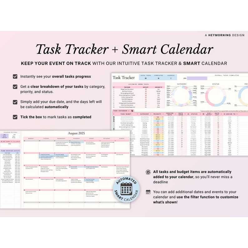 Event Planner Spreadsheet for Party Planning Baby Shower Corporate Event Google Sheets Organizer Budget Vendor Entertainment Guest List