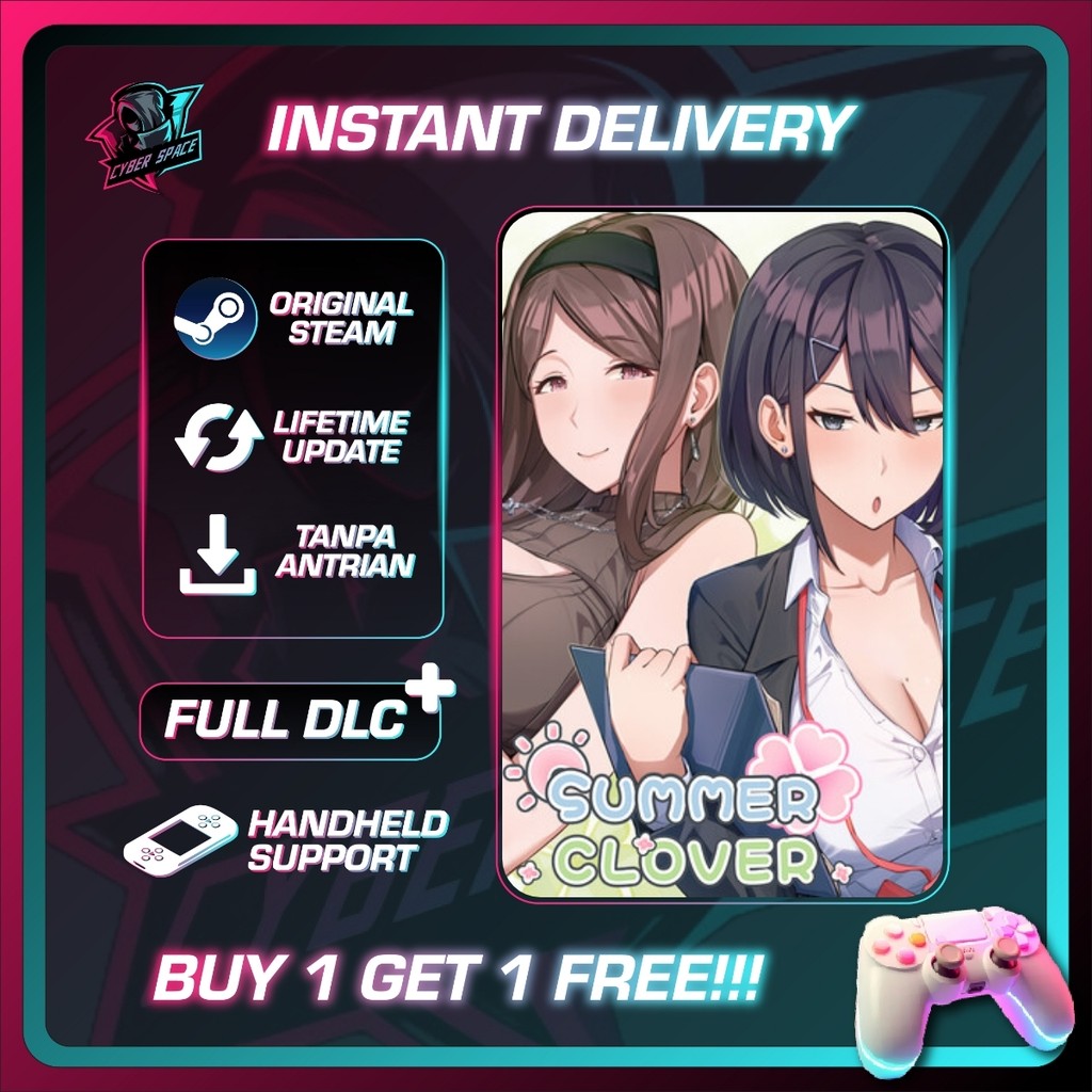 [BONUS 1 GAME] Summer Clover PC Original / Main Akun Sendiri / Bebas Antri | 2458860