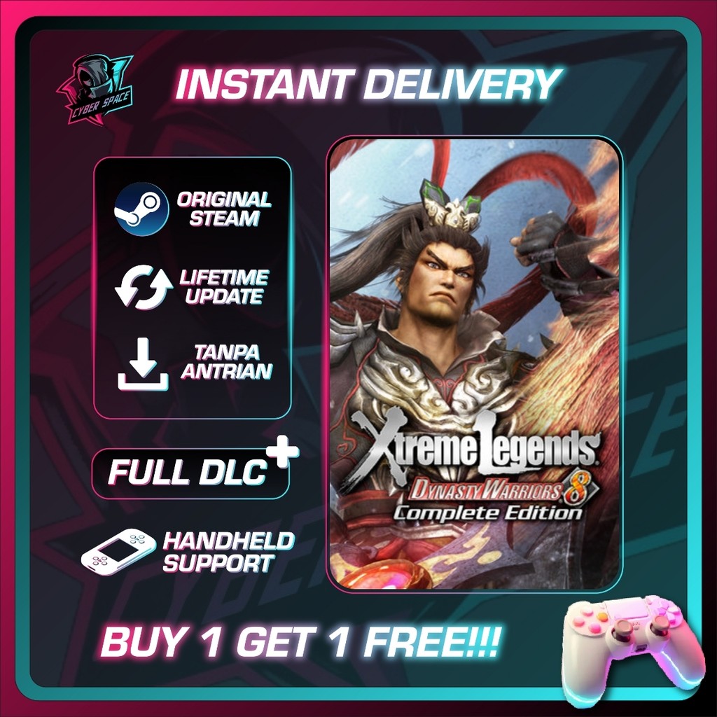 [BONUS 1 GAME] DYNASTY WARRIORS 8: Xtreme Legends Complete Edition PC Original / Main Akun Sendiri / Bebas Antri | 278080