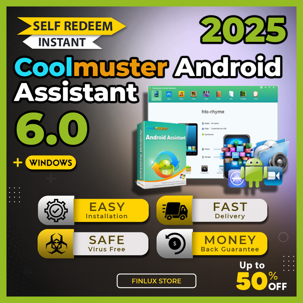 [SELF REDEEM] Coolmuster Android Assistant v6.0 Latest 2025 Lifetime For Windows