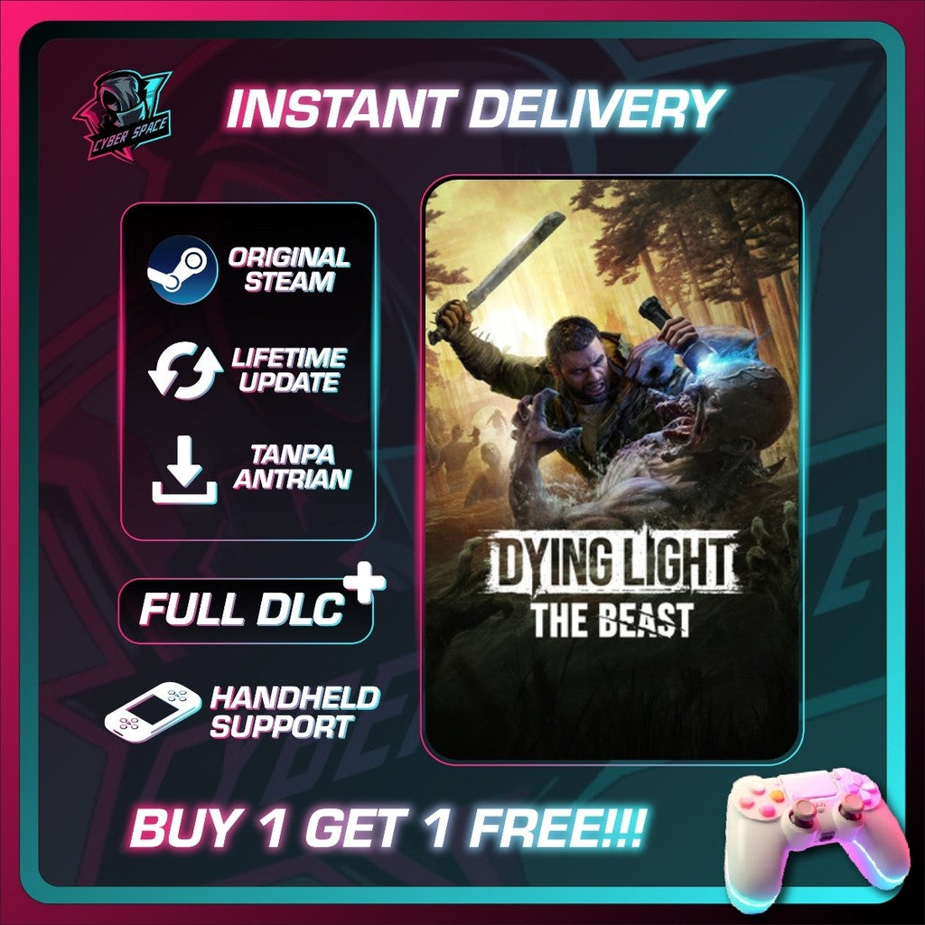 [BONUS 1 GAME] Dying Light: The Beast PC Original / Main Akun Sendiri / Bebas Antri | 3008130