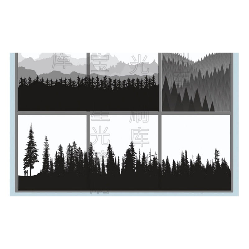 [Procreate] 60 บรัชเงาต้นไม้ป่า