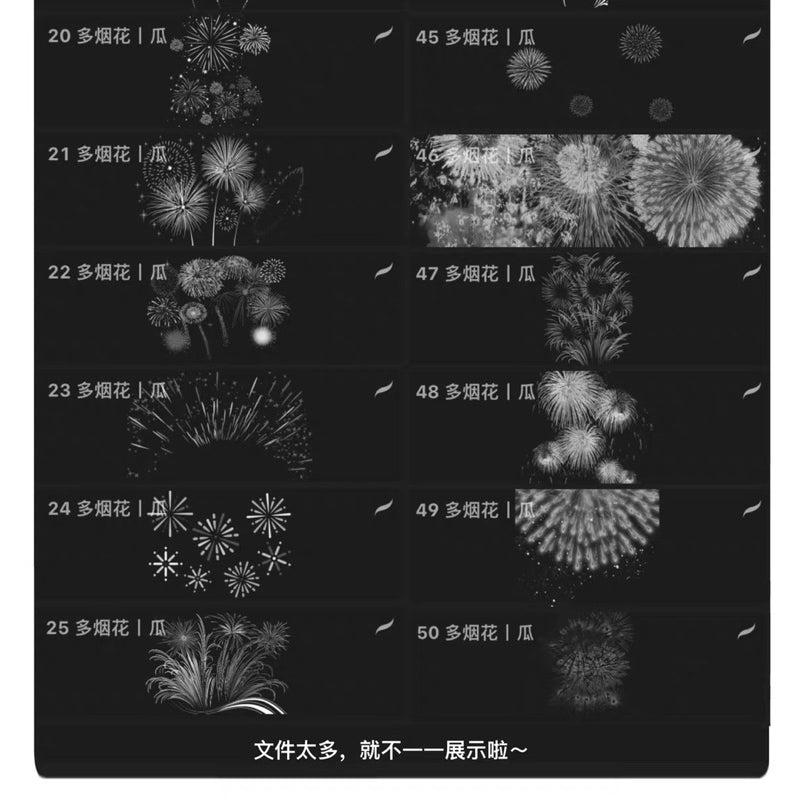 Procreate/Ps 284 บรัชเซตพลุ