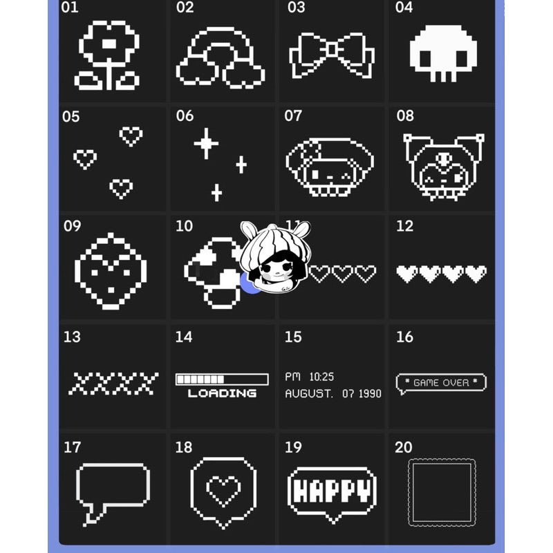 [Procreate] Mosaic Pixel 30 บรัช