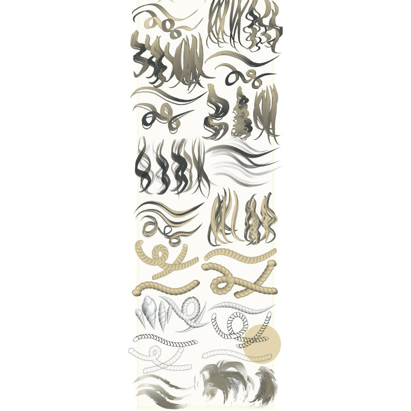 Procreate เซตบรัชผม ผมเปีย ผมลอน ขนนุ่มๆ (E1)