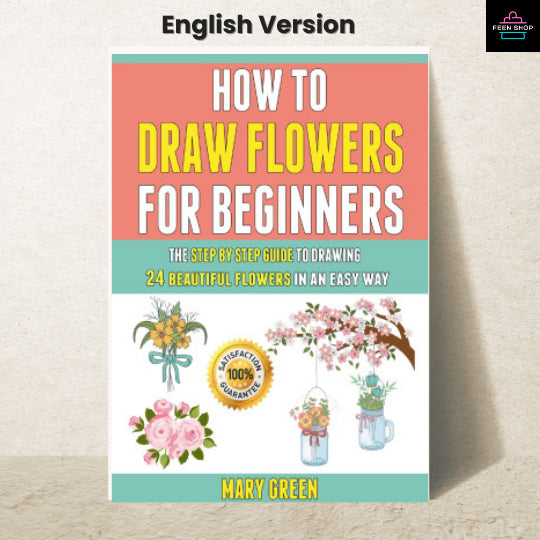 หนังสือไฟล์ [p.d.f] How to Draw Flowers for Beginners