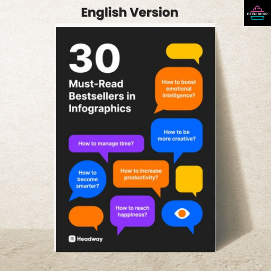 หนังสือไฟล์ [p.d.f] 30 Must-Read Bestsellers in Infographics
