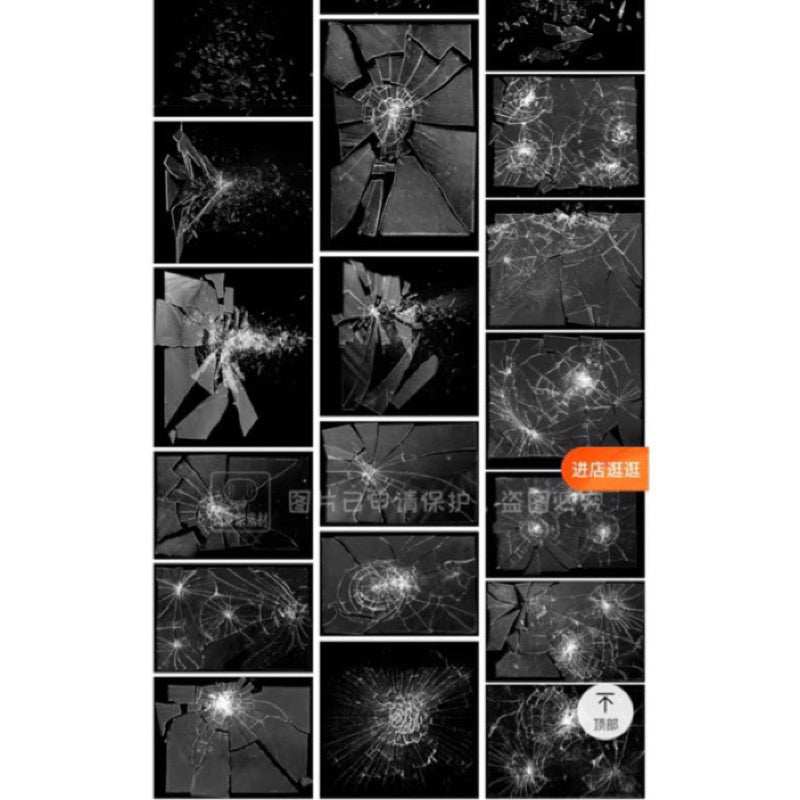 [Procreate/ps] 77 Broken Glass Patterns