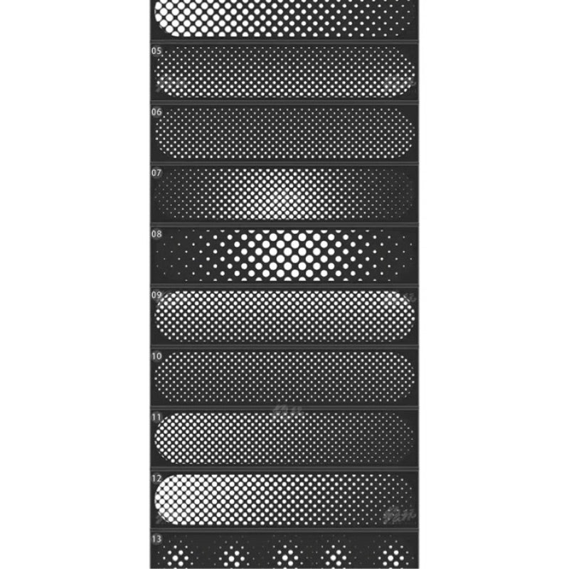 [ps/procreate] บรัช Comic dot