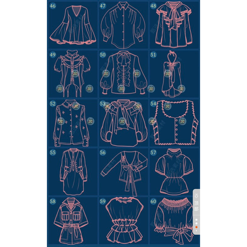 [Procreate/Ps] 60 บรัชเสื้อ