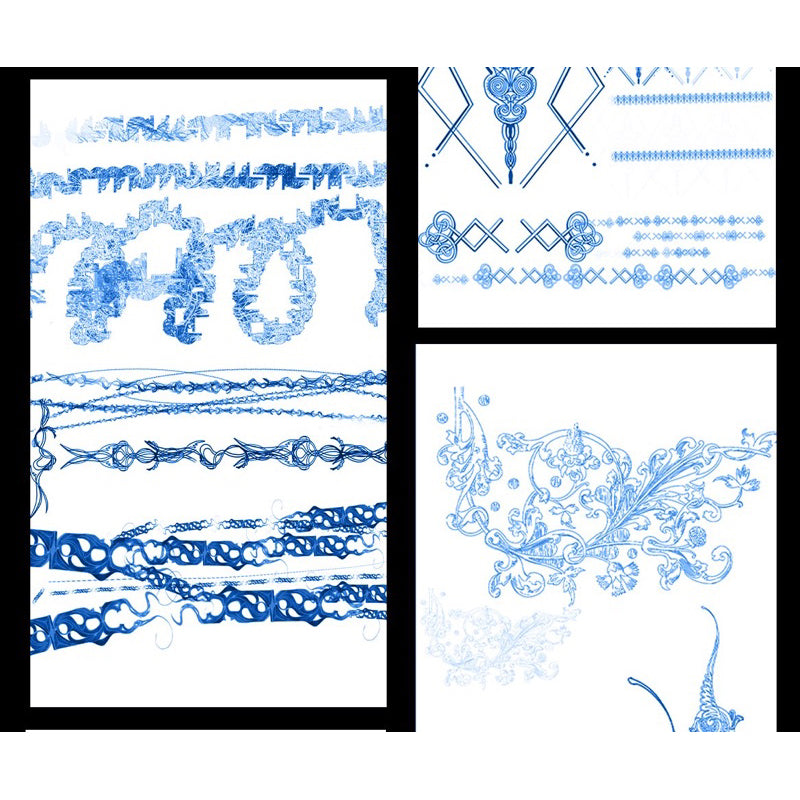 Procreate บรัชลวดลาย Celtic