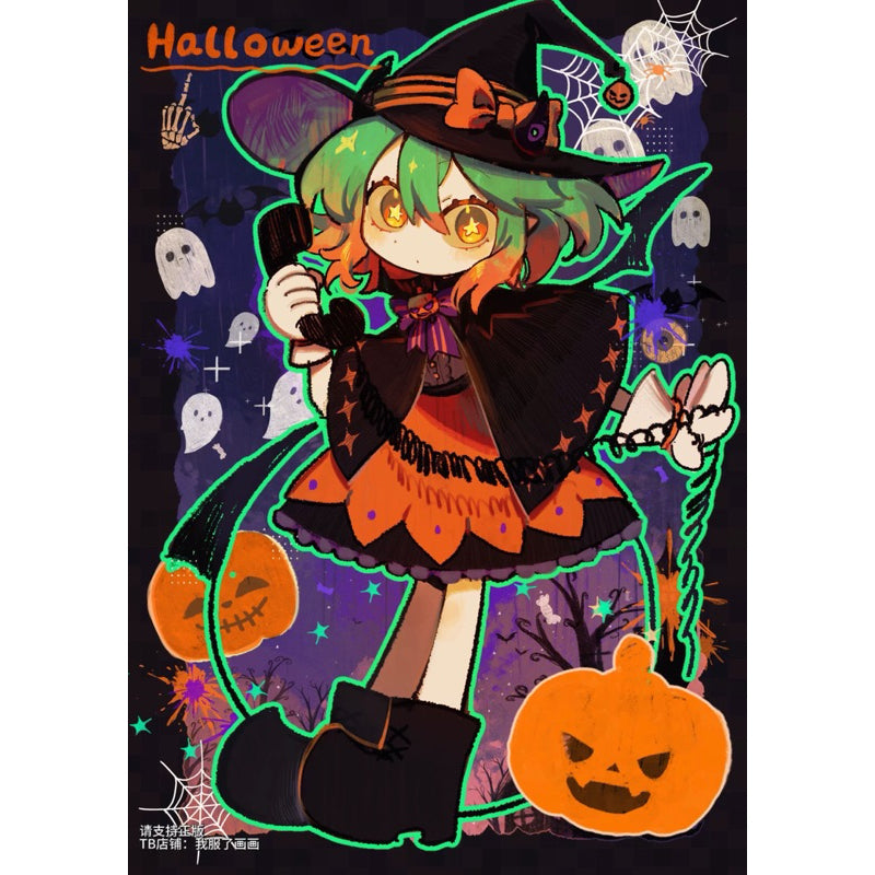 Procreate บรัช halloween style