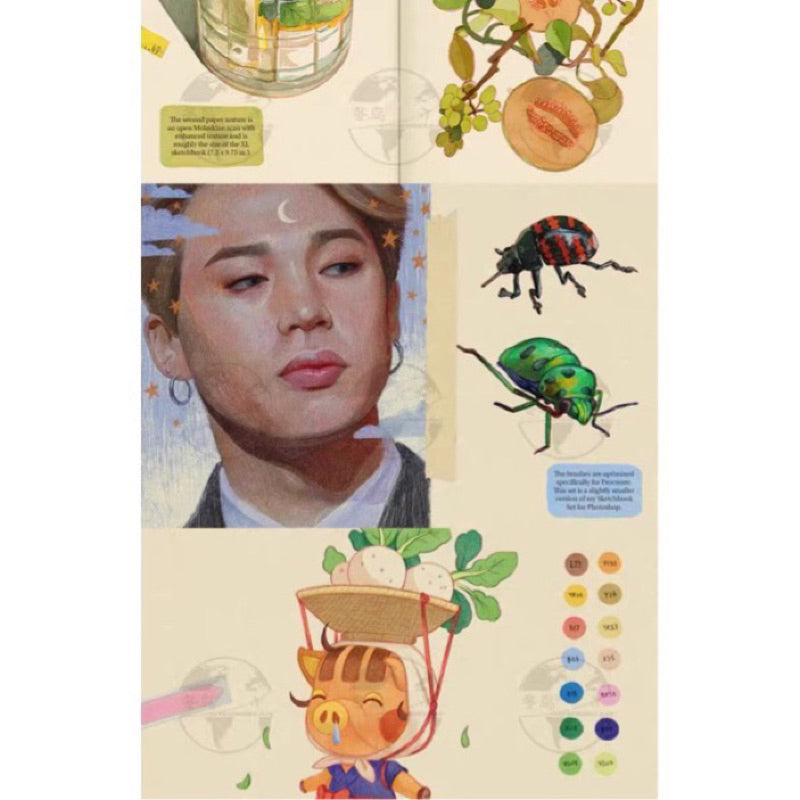 [procreate] 23 colored pencil sketch