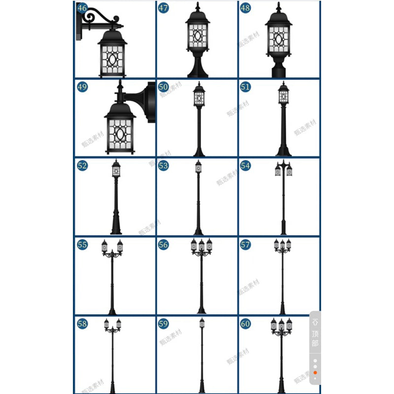 Procreate/Ps 66 บรัชเสาไฟ โคมไฟ