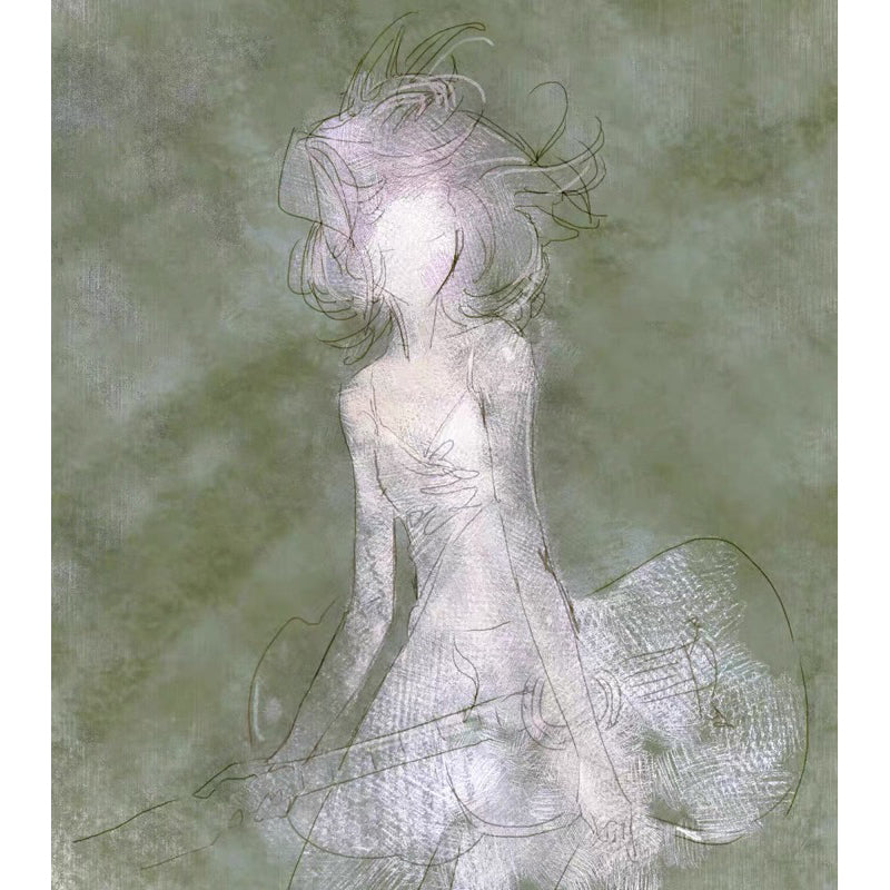 Procreate 25 บรัชสเก็ต ลายเส้นดินสอ เอฟเฟคมังงะ