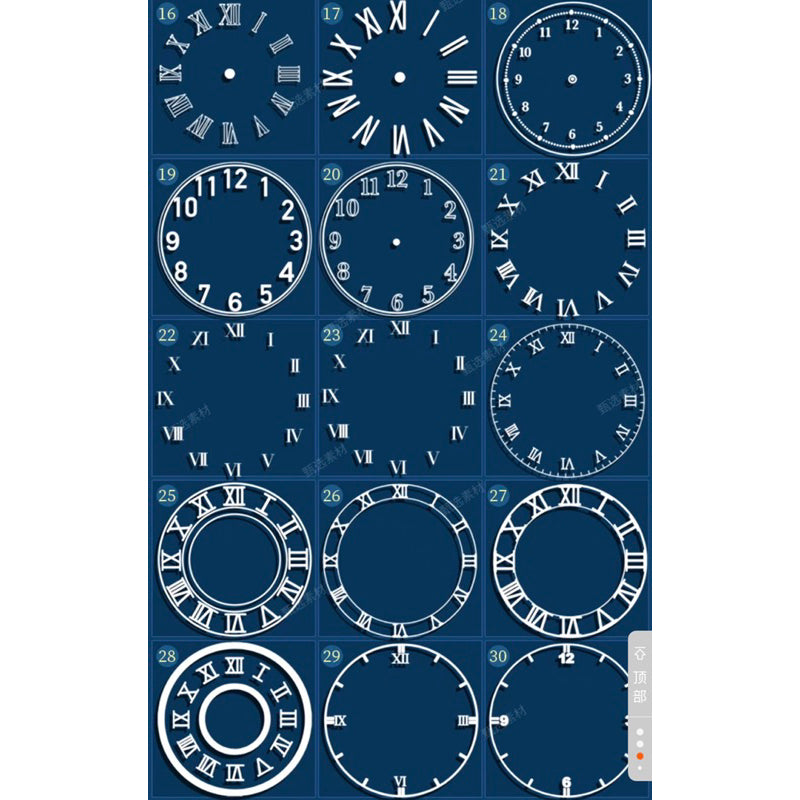 Procreate/Ps 56 บรัชนาฬิกา