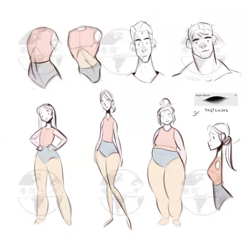 [Procreate] 18 เซตบรัช Sketch