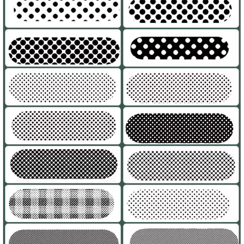 Procreate/Ps 100 บรัช dot line