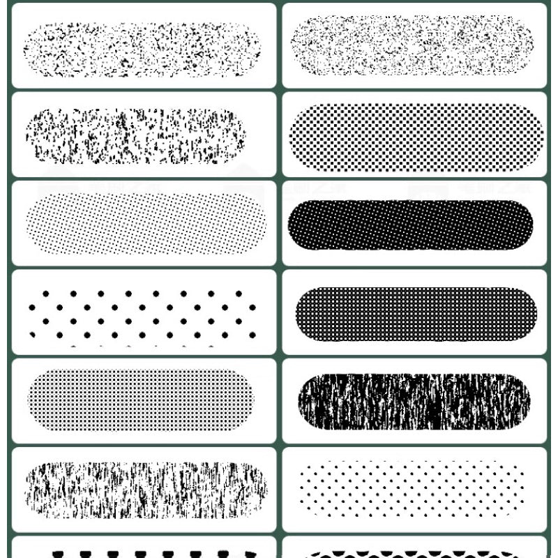 Procreate/Ps 100 บรัช dot line