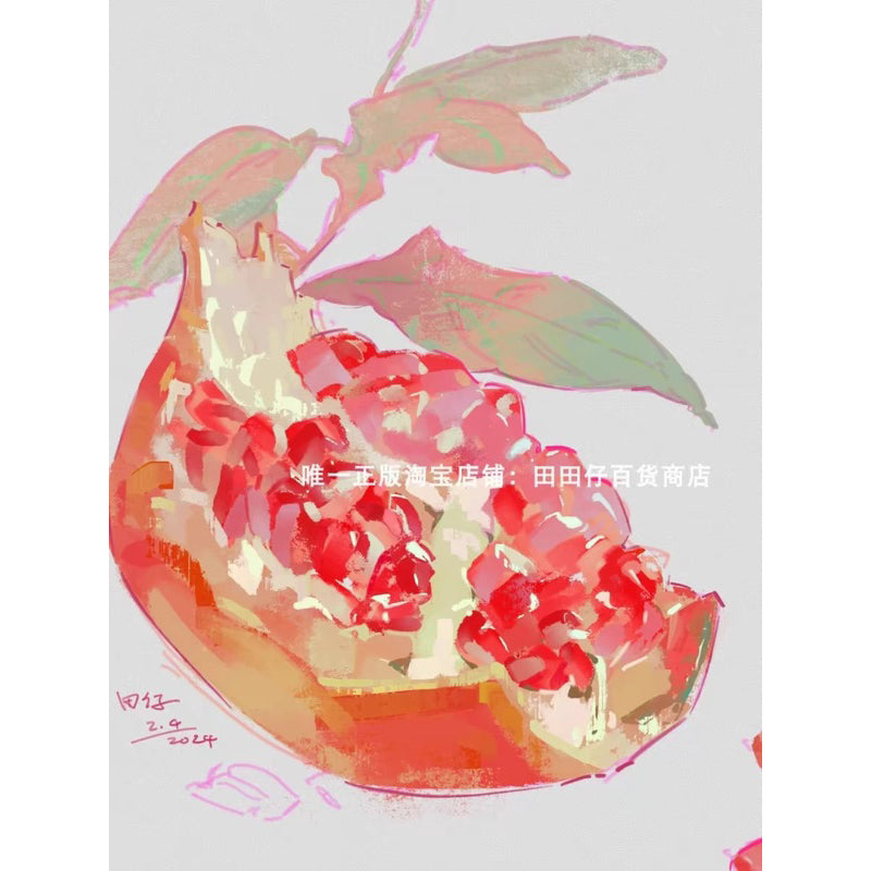 Procreate บรัช Gouach Color Mixing