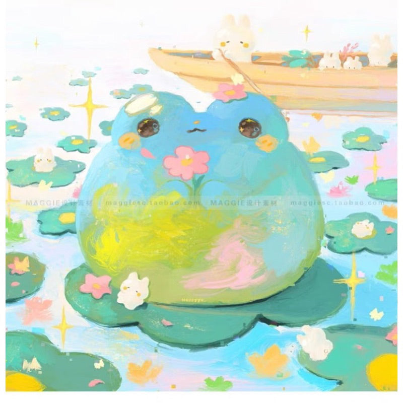 Procreate 25 บรัชสีน้ำมัน เทกเจอร์น่ารัก