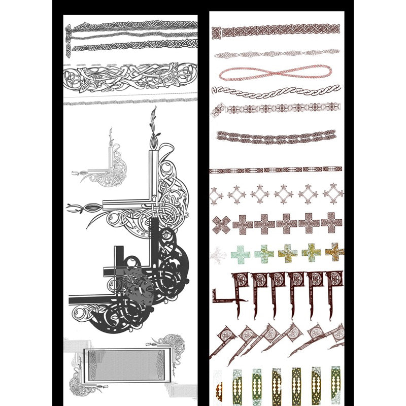 Procreate บรัชลวดลาย Celtic