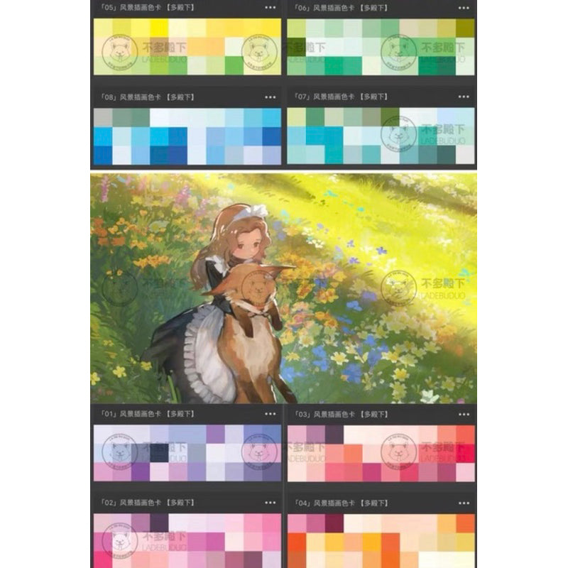 Procreate 161 บรัชป่าแฟนตาซี