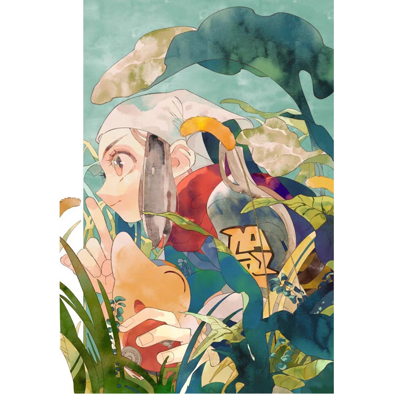 Procreate บรัชสีน้ำอนิเมะ + canvas