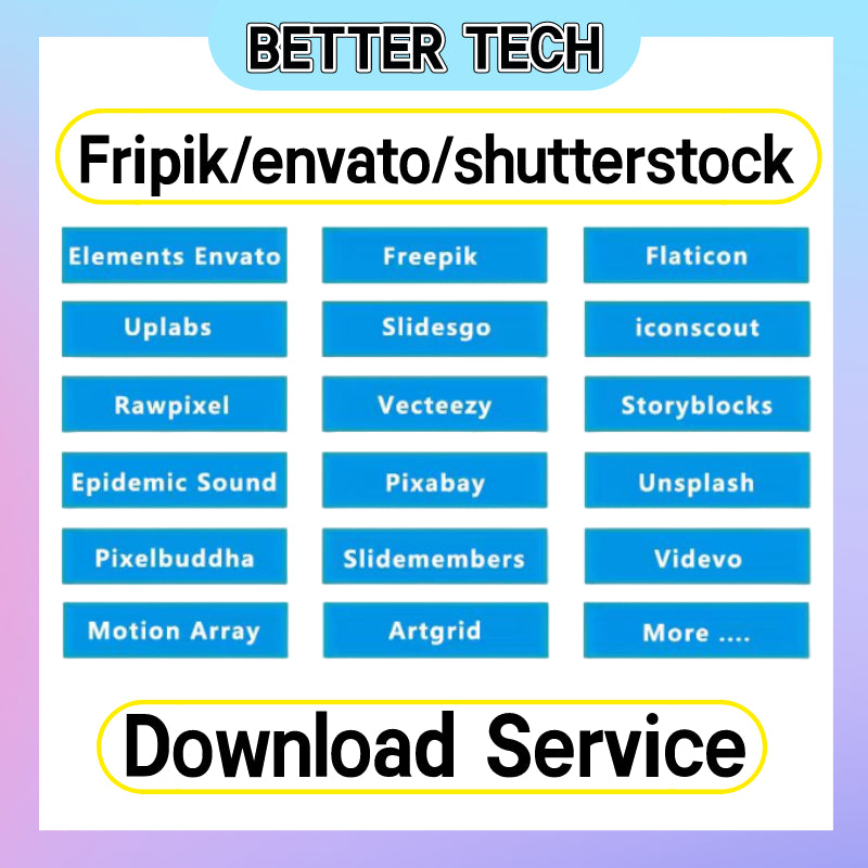 [Bettertech]shutterstock/motionarray/Adostock[F.pik/envato//download service JPG / PNG / CDR / PNG / EPS / PHOTO / PSD