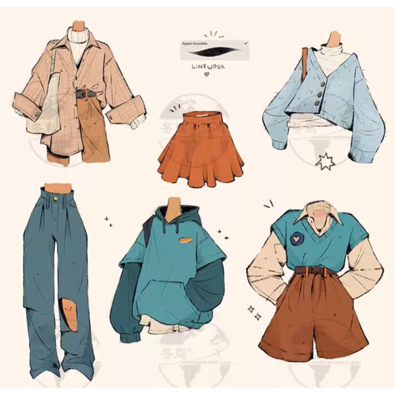 [Procreate] 18 เซตบรัช Sketch