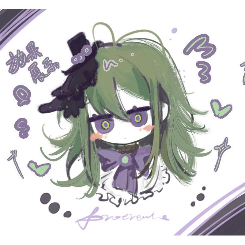 Procreate บรัช anime two-color painting