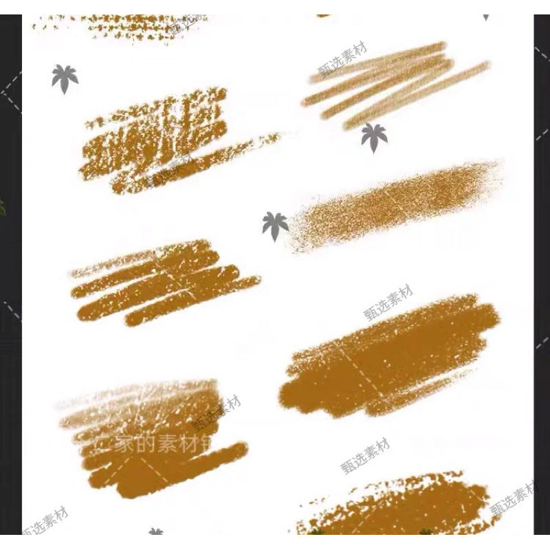 Procreate Set บรัชดินสอสีน้ำมัน+พาเลทสี