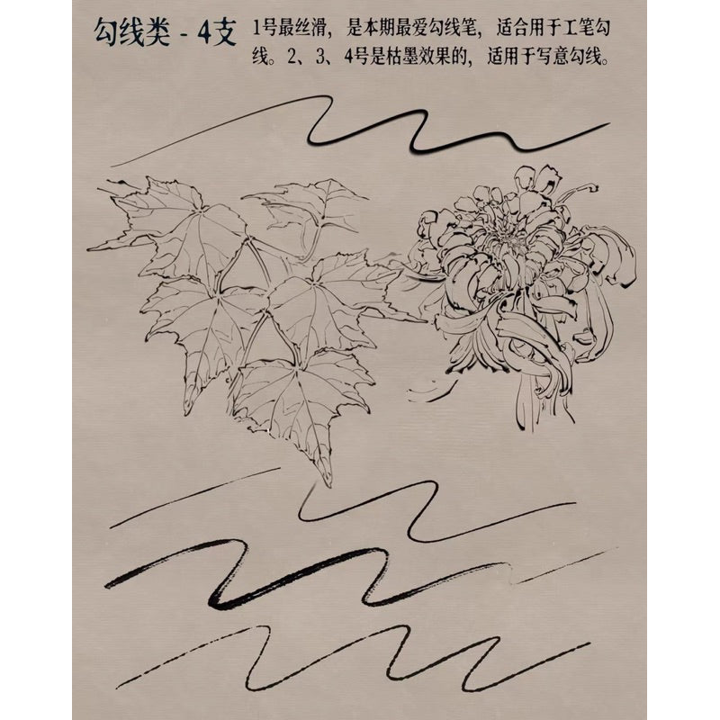 Procreate บรัชพู่กันจีนโบราณ