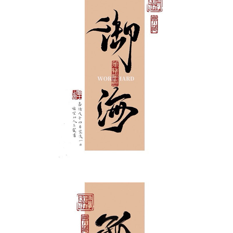 Procreate 7 model calligraphy brushes