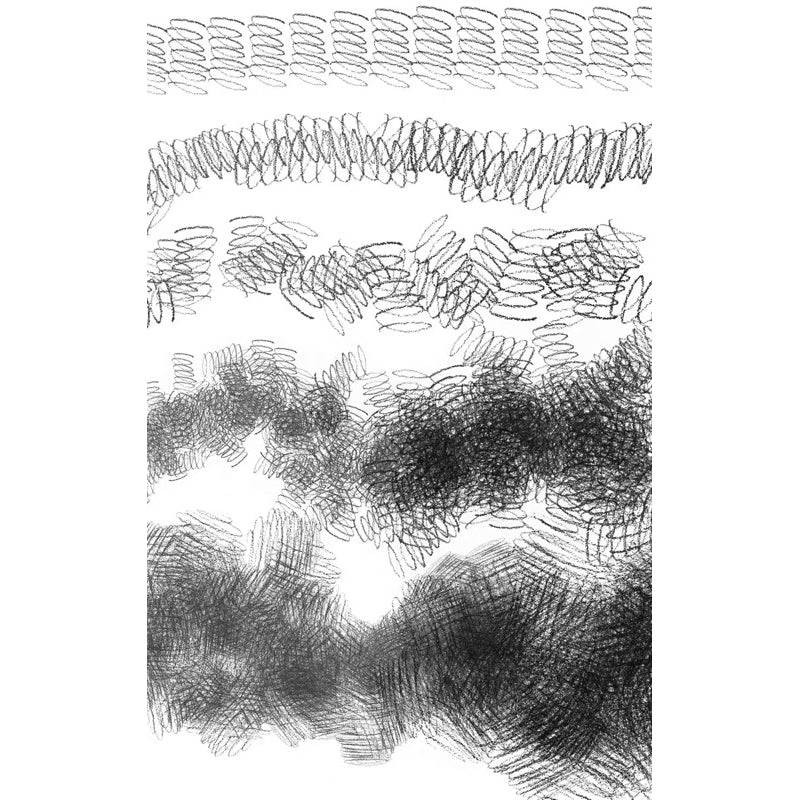 Procreate 25 บรัชสเก็ต ลายเส้นดินสอ เอฟเฟคมังงะ