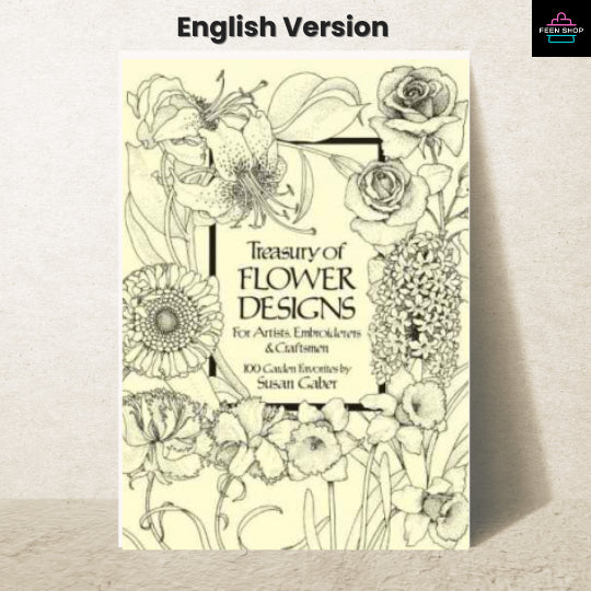 หนังสือไฟล์ [p.d.f] Treasury of Flower Designs for Artists, Embroiderers and Craftsmen