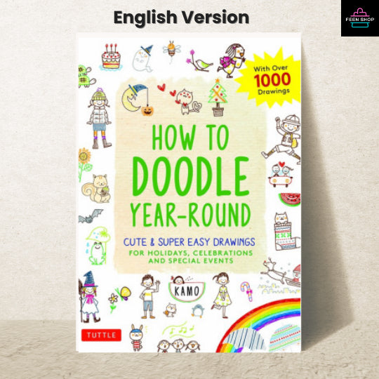 หนังสือไฟล์  [p.d.f] How to Doodle Year-Round With Over 1000 Drawings